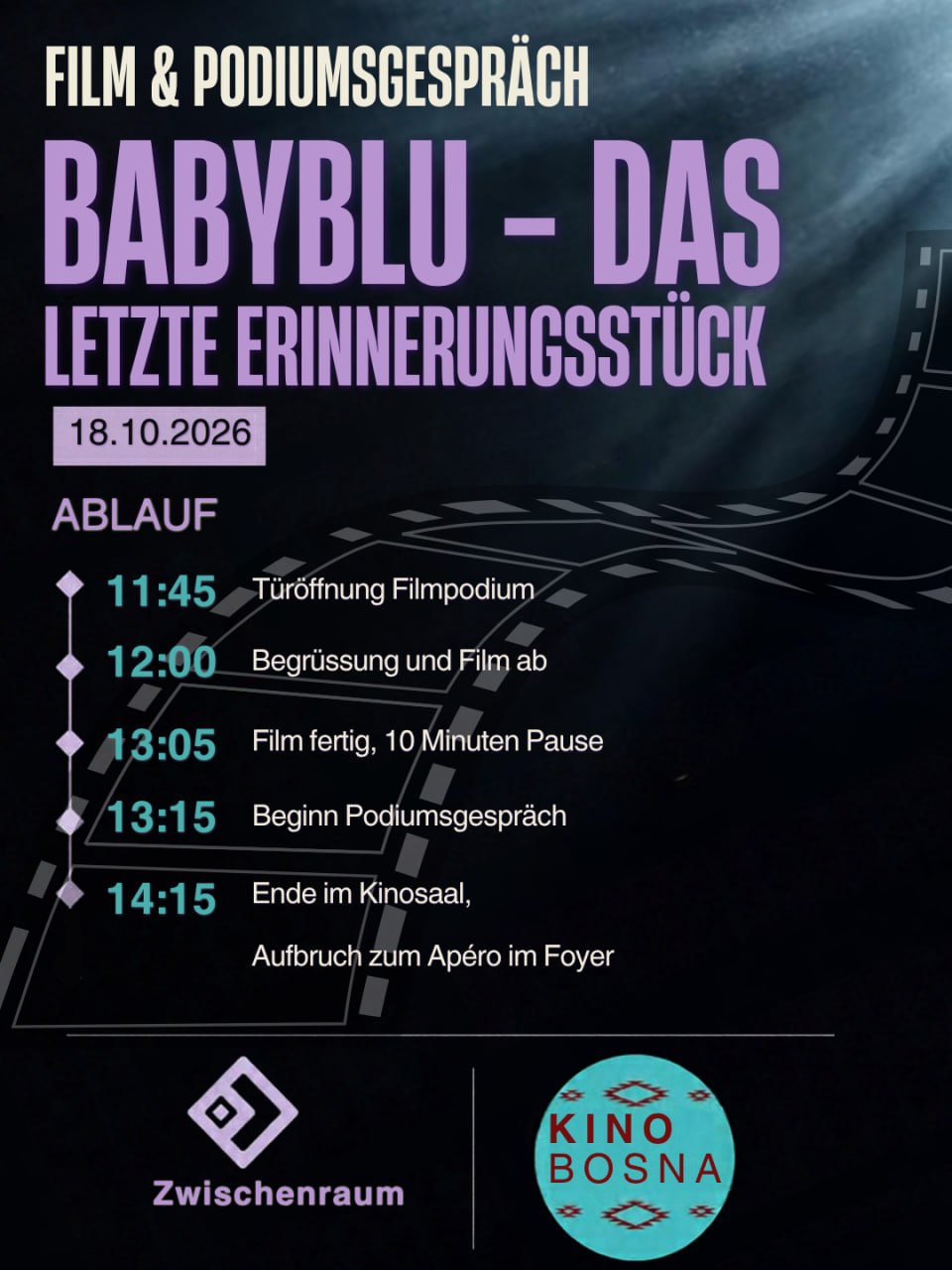 Babyblu – das letzte Erinnerungsstück: Film & Podiumsgespräch, 18.10.2026
